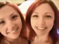 Incest redheads kissing and stripping